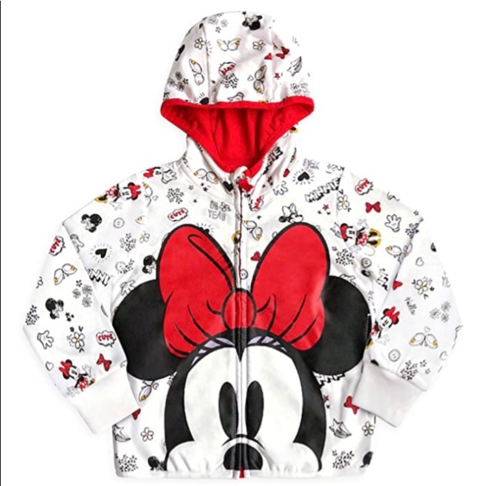 Christmas Special 7/8 Minnie Mouse Hoodie